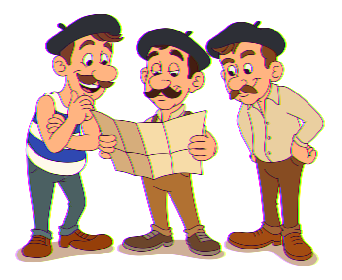 moustachus-characters